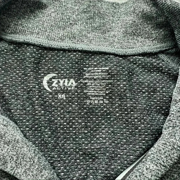 Zyia Active Women’s Fog Performance 1/4 Zip‎ Pullover Gray Long Sleeves XS - Picture 8 of 8